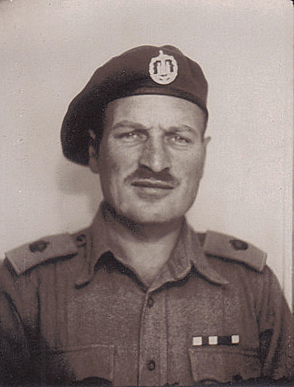 Major John 'Chips' Heron, MC, c.1945, OC 3 Troop, No.5 Cdo.