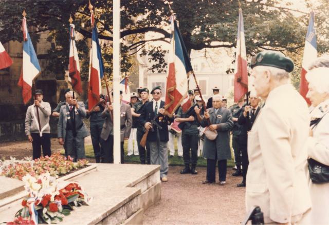 French Resistance at Ouistreham church