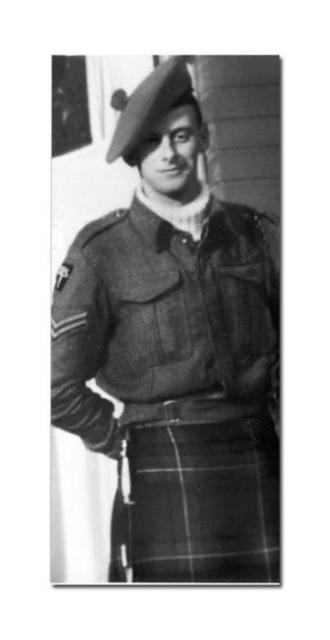 Cpl. Fred Holt, No.2 Commando 5 troop. POW after St Nazaire.