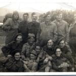 Some of No.2 Cdo with Americans, possibly in Scotland circa 1942.