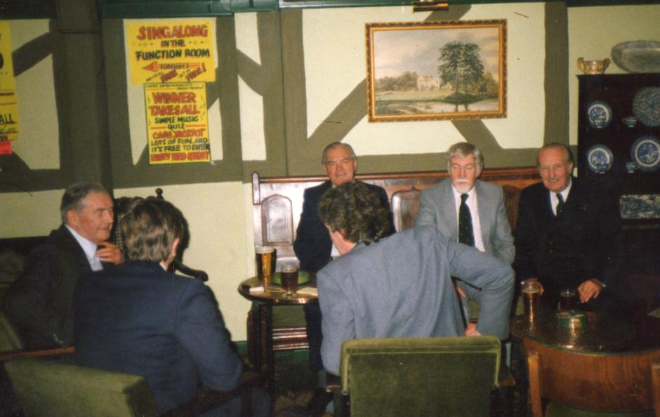 Joe Rogers, Ken Cook, Eric Buckmaster and his brother Stanley