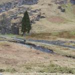 Approaching Plas Cwm Llan on the Watkin Trail