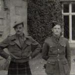 Capt. Donald Roy and Lieut. Richard 'Dickie' Morgan.