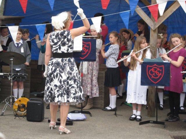 Green Street Green School orchestra.