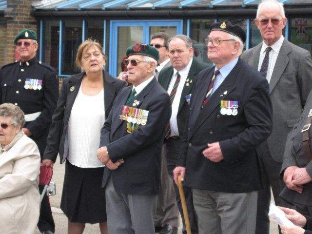 Billy Moore (No.5 Cdo) and Pat Higgins (RAMC)