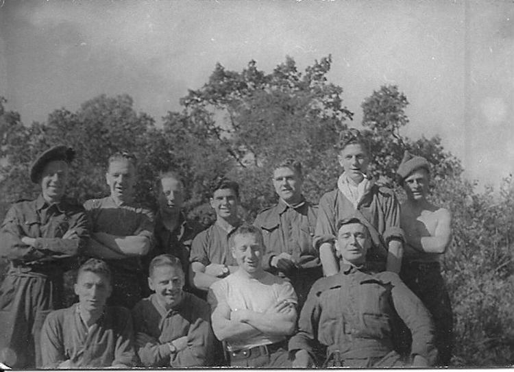 Hector Hunter, Peter Connelly and others. No.9 Commando.