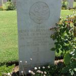 Captain Henry Wellesley, 6th Duke of Wellington, No.2 Commando, Salerno War Cemetery