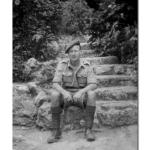 John Mavin No.2 Cdo. Alamedia Gardens, Gibraltar, 1943