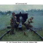 Gnr. Geordie Brown, 8 Bty Malaya 1968