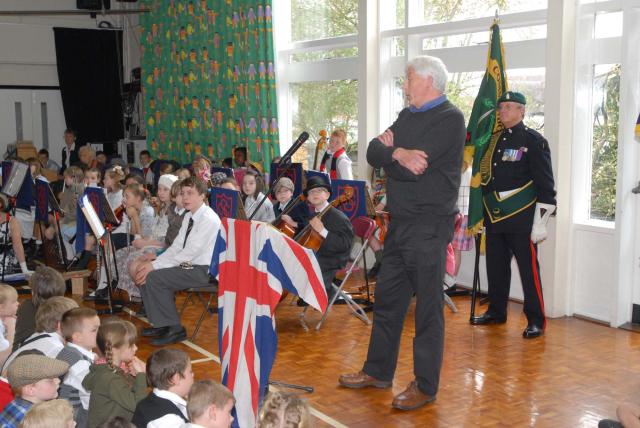 James Dorrian, author and historian. Green Street Green School 1st April 2011.