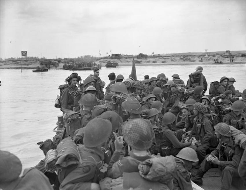 Personnel of Royal Canadian Navy Beach Commando "W"