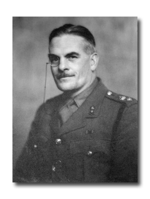 Lt. Col. John Maclean  'Jack' Saegert  DSO (first to command No.9 Commando)