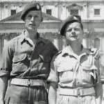 Mne's Alex Hodgson and Pickering, 43RM Commando 'F' troop, Rome.