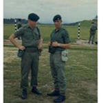 LBdr's Harry Jackson and T. Whytelock, 8 Bty Singapore 1968