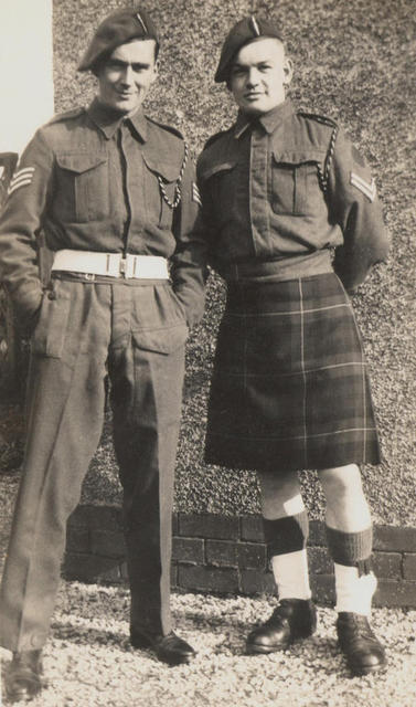 LSgt. Joe Rogers and Cpl. Cyril Lima, No.2 Commando 5 Troop