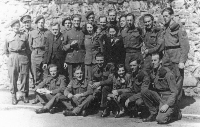 Some of 2 trp 10IA Cdo. in Eastbourne 1945