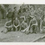 At the barracks in Recklinghausen 1945