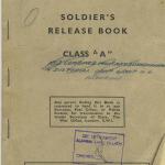 Soldiers Release Book for Gerald Fitzgerald