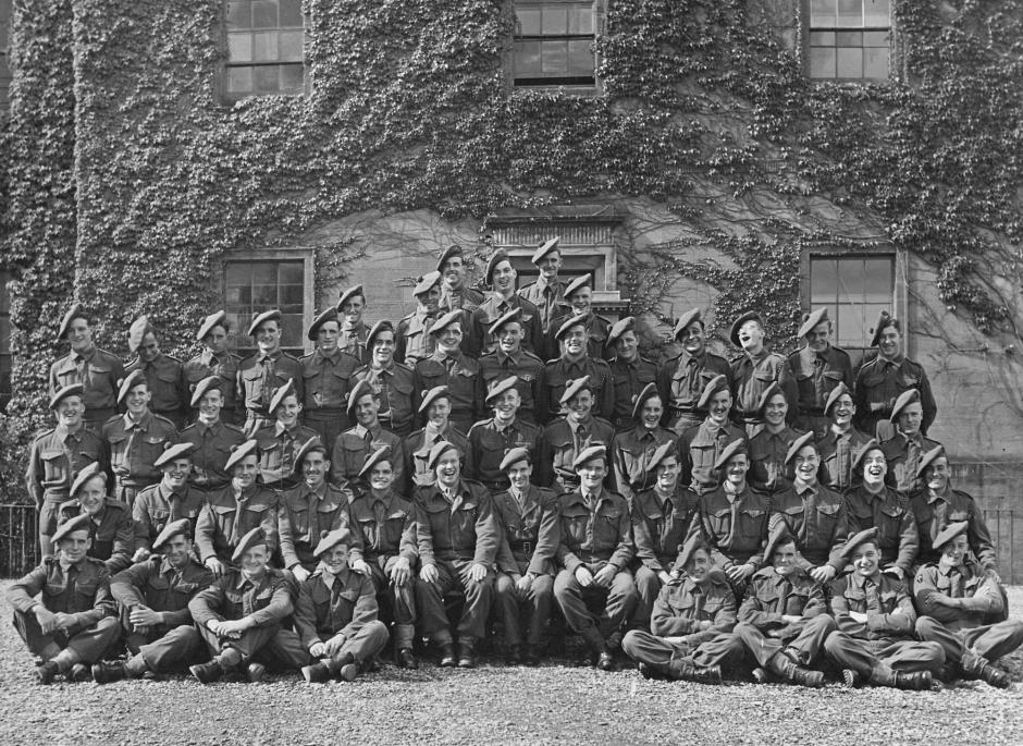 No.2 Commando 2 troop pre St Nazaire ( all smiling)