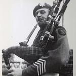 Pipe Major Thomas Alexander Maclauchlan, Commando Depot Pipes and Drums, 1943.