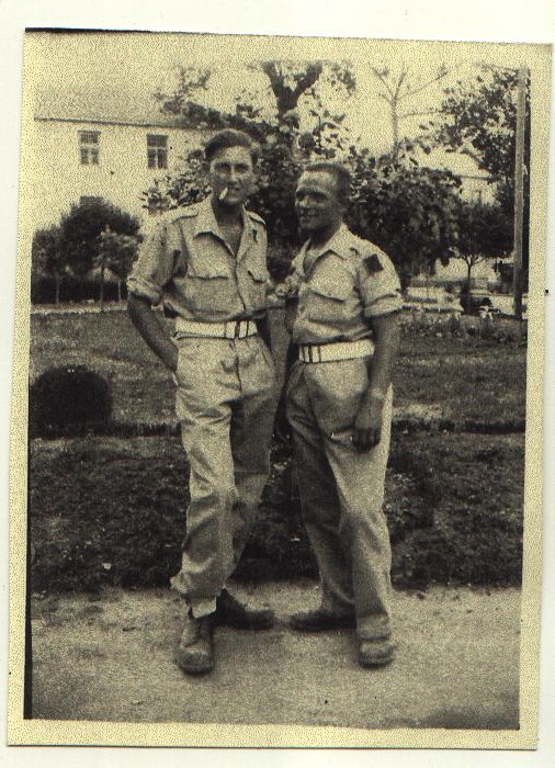 Pte's. Peter Meaney and Ted Smith, No.2 Commando, 1944