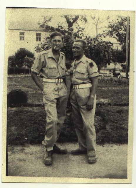 Pte's. Peter Meaney and Ted Smith, No.2 Commando, 1944