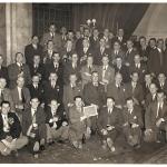 No. 2 Cdo. Reunion Porchester Hall, Earl Mountbatten, Lt.Col. Newman VC, Lt.Col. Churchill