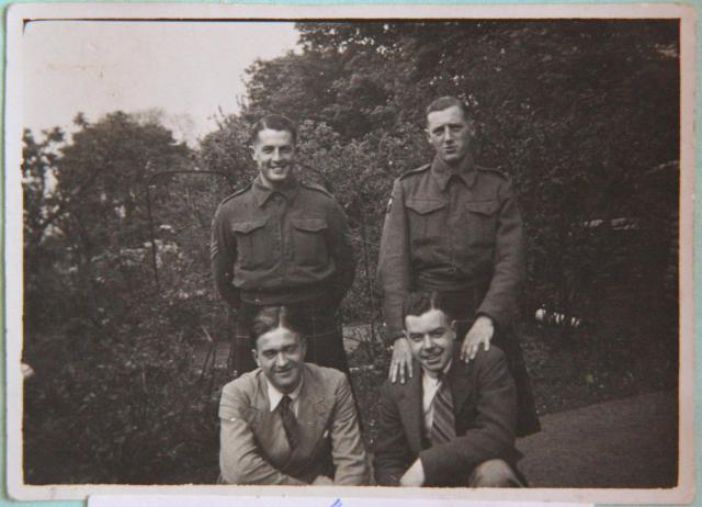 Ken McAllister, Sid Murdoch, Tom McCormack and Bill Hughes