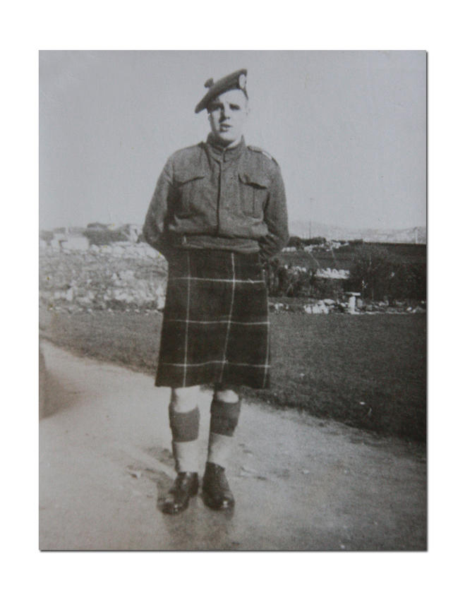 Pte. Dick Wilcock, No.2 Commando 5 troop. Ayr Jan/Feb.1942. POW St Nazaire.