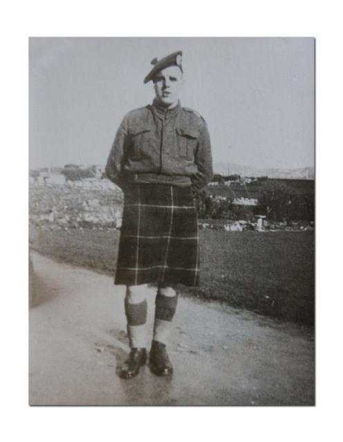 Pte. Dick Wilcock, No.2 Commando 5 troop. Ayr Jan/Feb.1942. POW St Nazaire.
