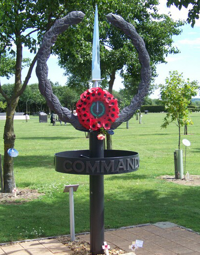 CVA Wreath on the CVA Memorial