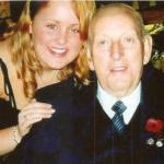 Dick Turpin veteran of No.3 Commando with granddaughter Charlotte, Fort William 2005