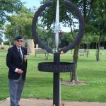 Billy Moore, No5 Cdo, at The CVA Memorial