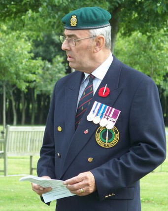 Exhortation read by Dave Povey (Cdo Ord Sqn), Alrewas, 2011