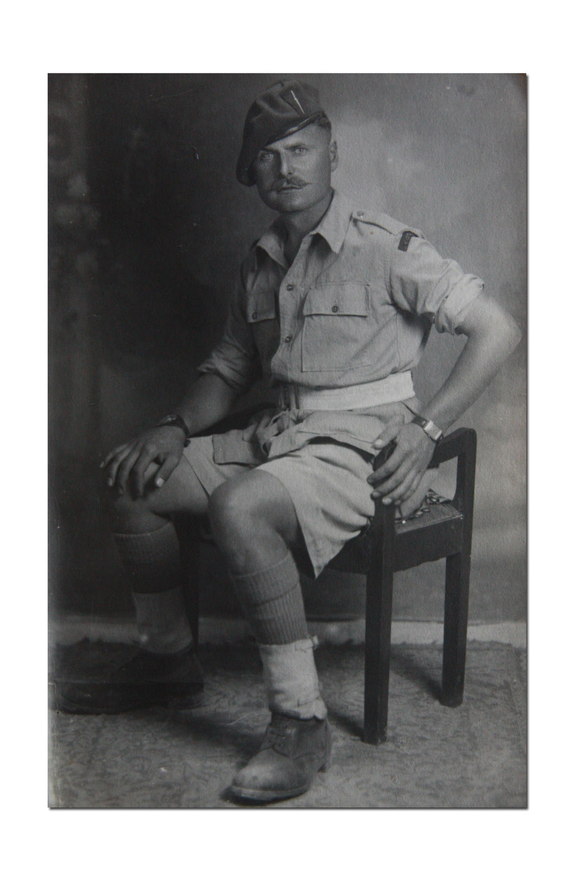 TSM George Hutton DCM, No.2 Commando, Italy 1944