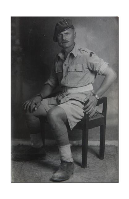 TSM George Hutton DCM, No.2 Commando, Italy 1944