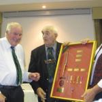 Presentation of Purple Heart to Harry Winch (1)