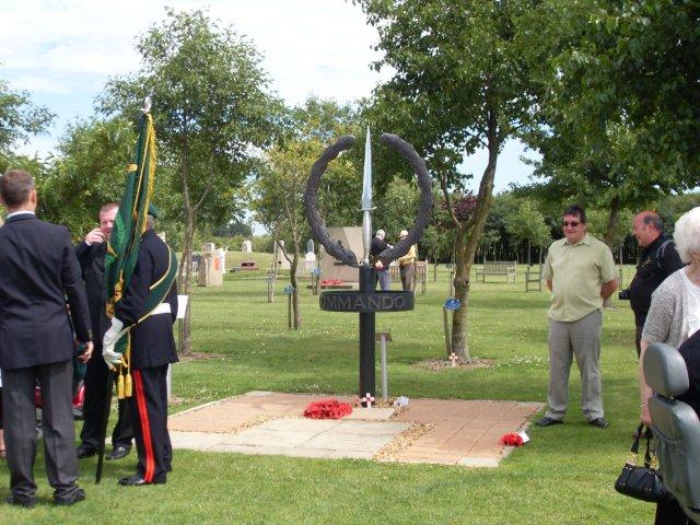 The Army Commando Memorial, Alrewas, 2011.