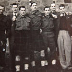Some of No.2 Commando 5 troop Ayr 1942 before St Nazaire