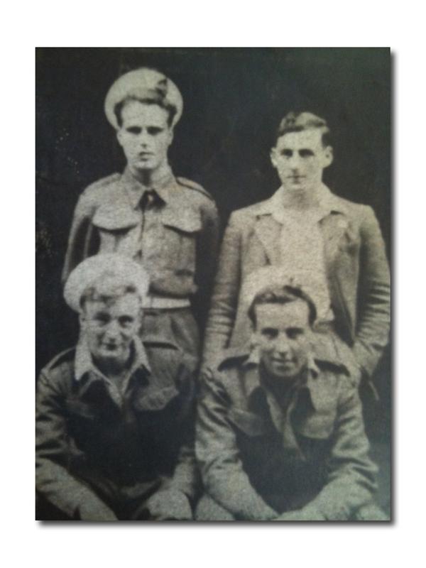 RN Beach Commandos Sandy Bartlett and Thomas Golden, and unknown