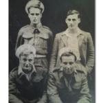 RN Beach Commandos Sandy Bartlett and Thomas Golden, and unknown
