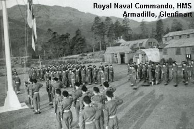 RN Beach Commandos, HMS Armadillo, Glenfinart