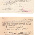 Service Documents for Cmdr. H. W. Goulding DSO RNR