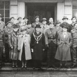 Parade of the Commandos of the CMWTC at St Ives 1945