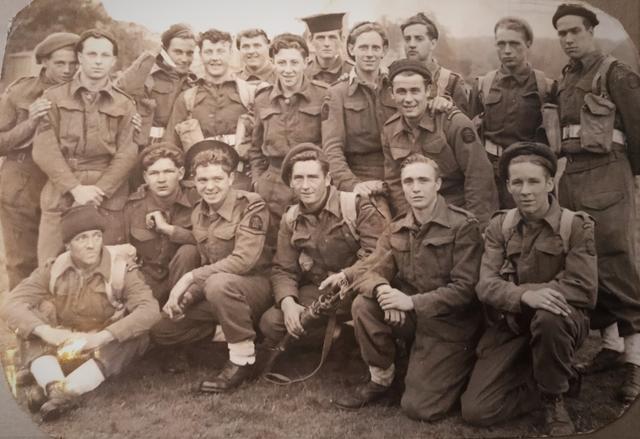 Group from RN Beach Commando 'Q' in 1944
