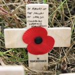 Cross from CVA at Trondheim (Stavne) Cemetery