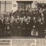 50th anniversary of the formation of No.4 Cdo.(Newspaper cutting)