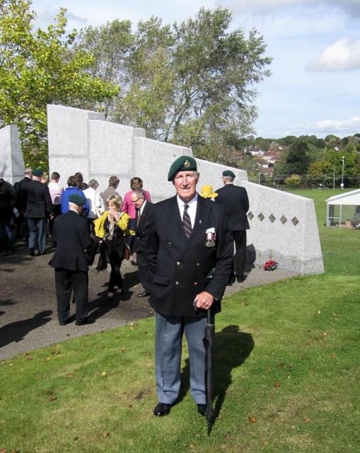 Don MacLean (42 Commando RM),  CTCRM Memorial Wall 2011