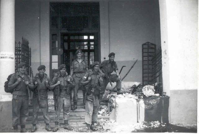 42 Commando RM   o/s the Italian Consulate Port Said  5th Nov.1956