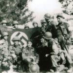 LCpl L K Murphy and Cpl Walker of No.2 Cdo. & US Rangers, Solta 17/3/1944.